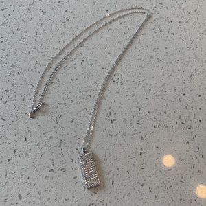 Touchstone Crystal by Swarovski Reversible Pendant Necklace